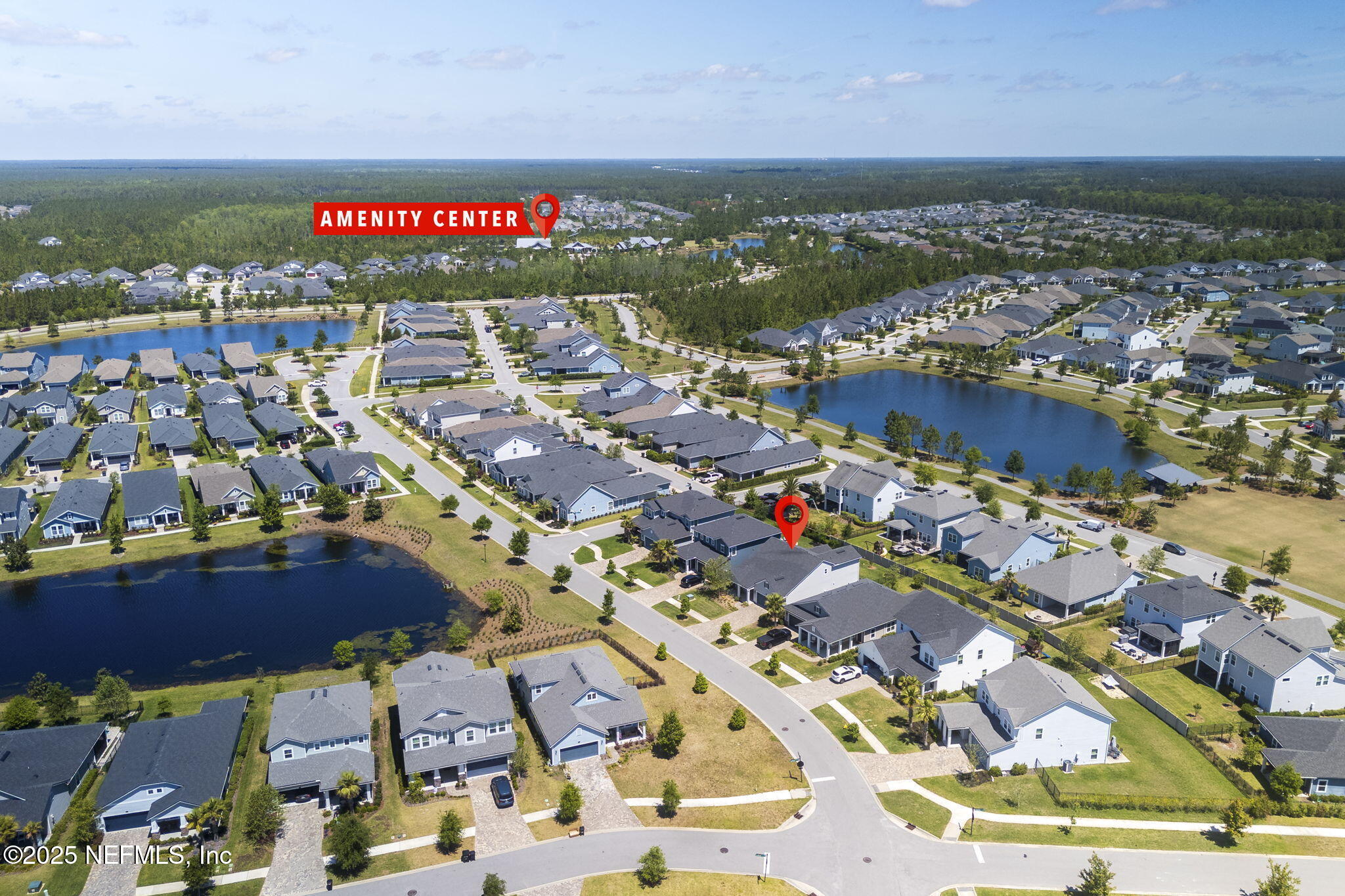 247 Beale Avenue St. Augustine, FL 32092 - Photo 61 of 62 an aerial view of residential houses with outdoor space