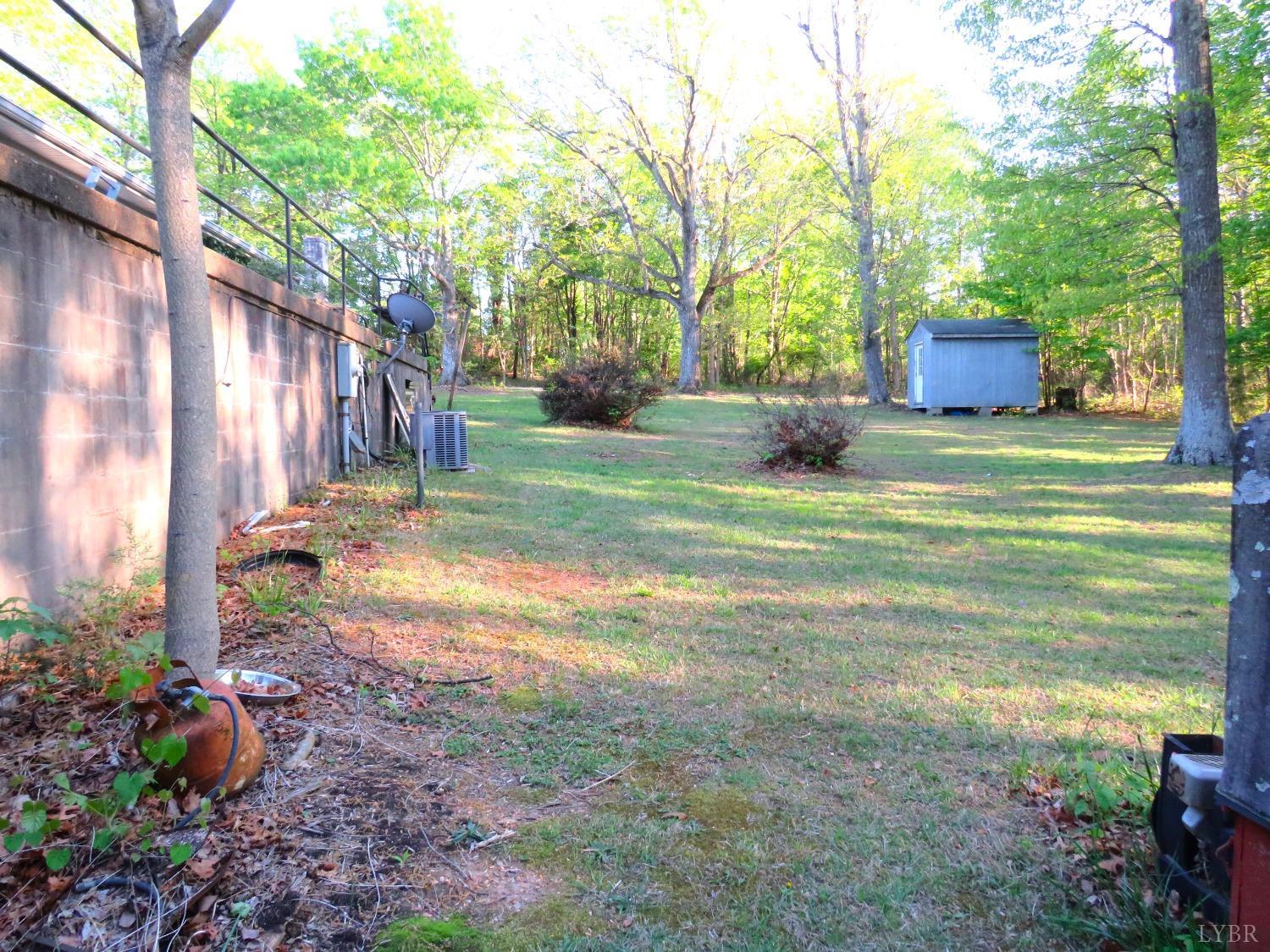 11420 Wards Road Rustburg, VA 24588 - Photo 28 of 34 a backyard of a house with lots of green space