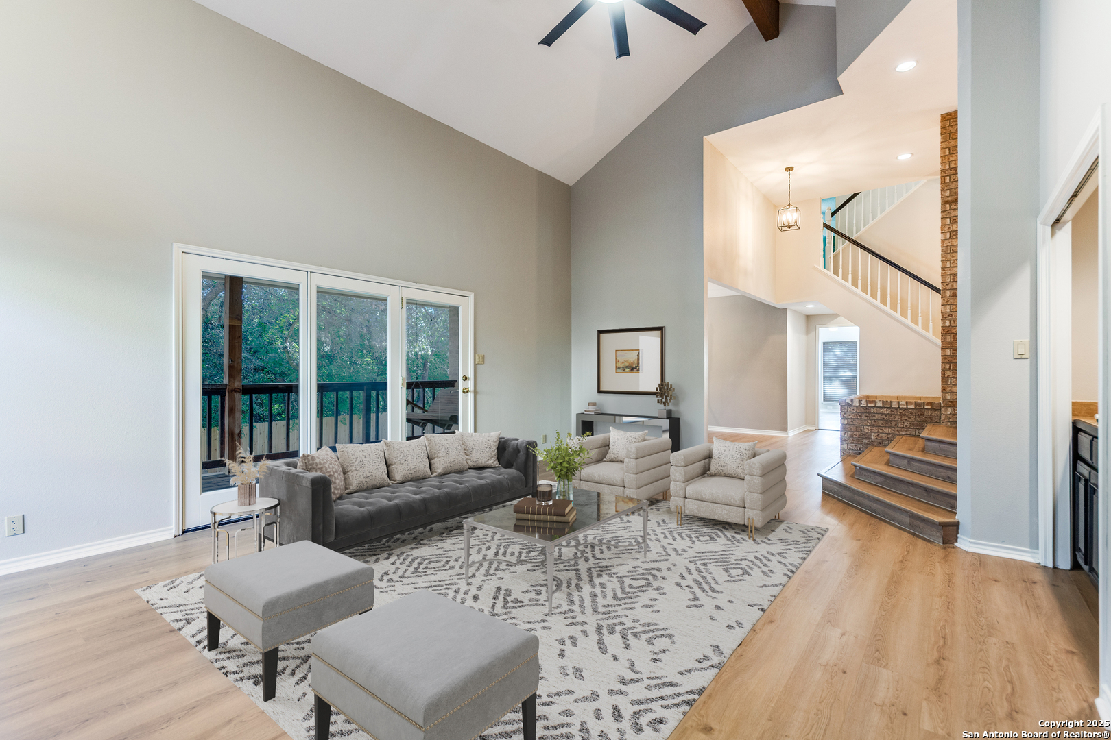 15558 Clover Ridge San Antonio, TX 78248 - Photo 3 of 29 a living room with furniture and a large window
