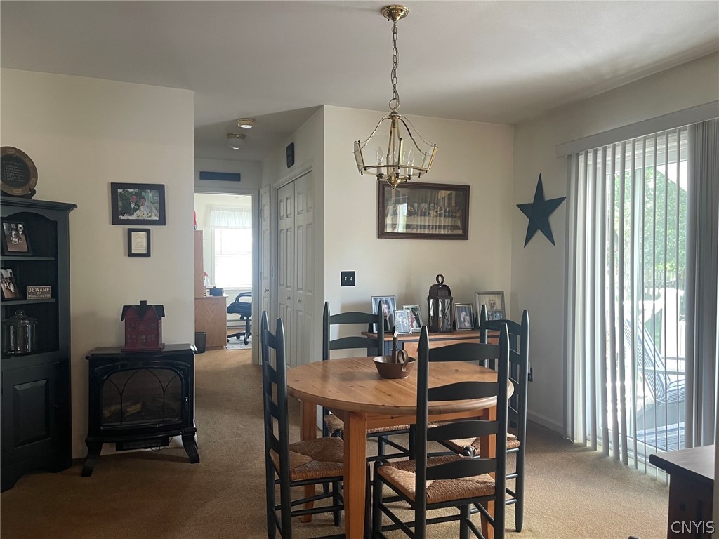 291 Betsinger Road Sherrill, NY 13461 - Photo 11 of 38 Dining room with door to rear Trex deck