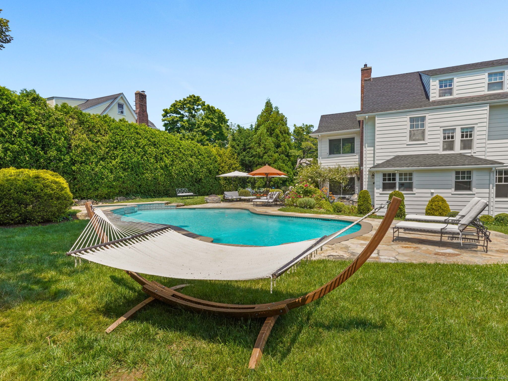 23 Auldwood Road Stamford, CT 06902 - Photo 32 of 39 hammocks and outdoor shower