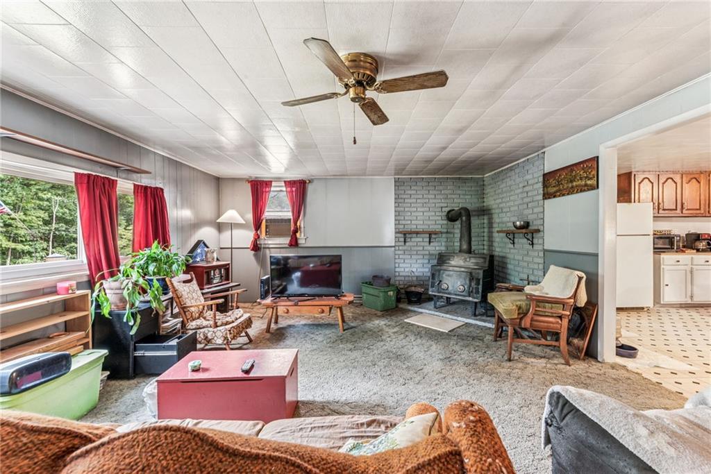 1110 Ross Mountain Park Road New Florence, PA 15944 - Photo 3 of 24 a living room with furniture kitchen view and a large window