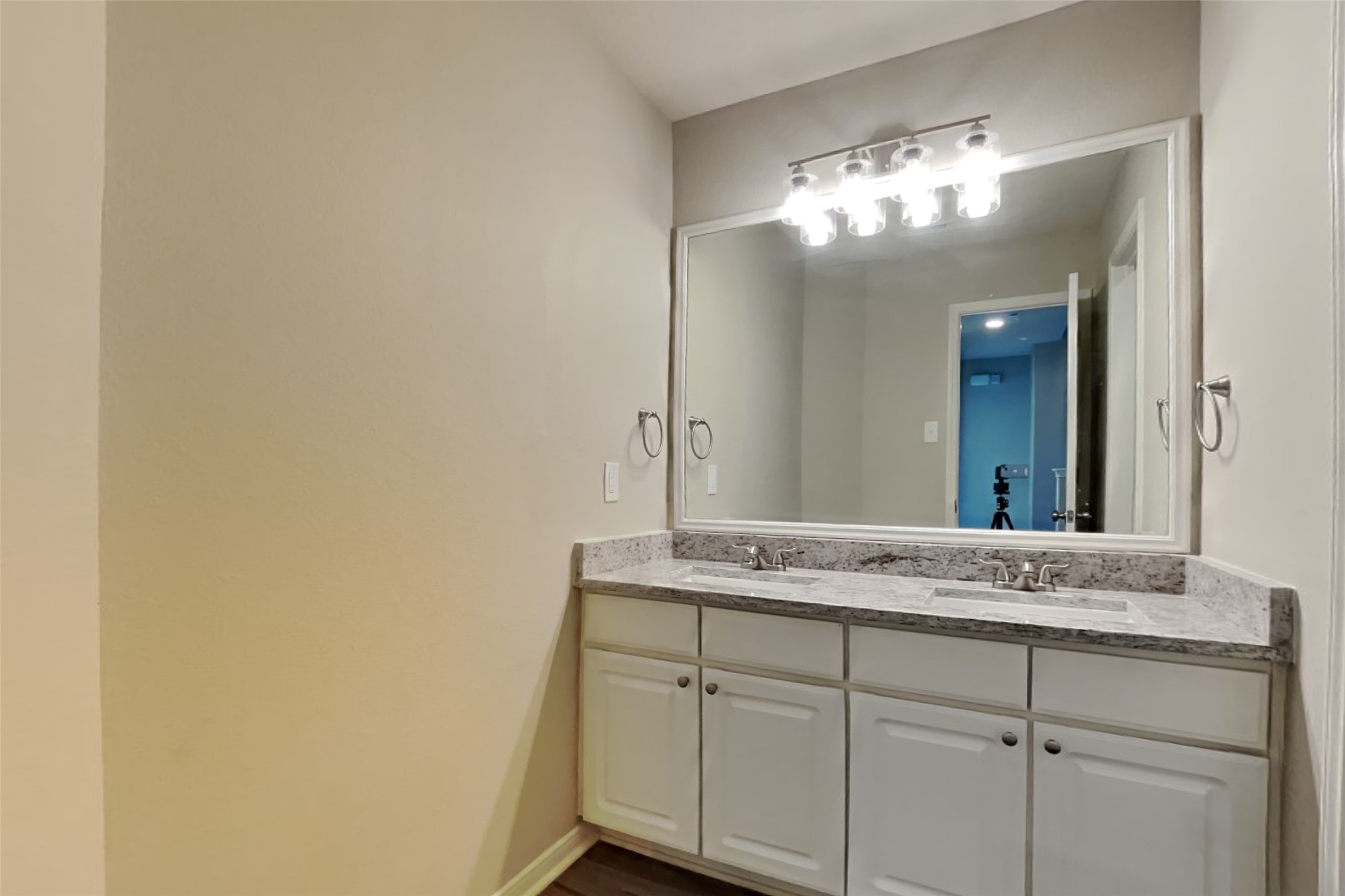 2411 Lofty Falls Court Spring, TX 77386 - Photo 20 of 23 a bathroom with a sink and a mirror