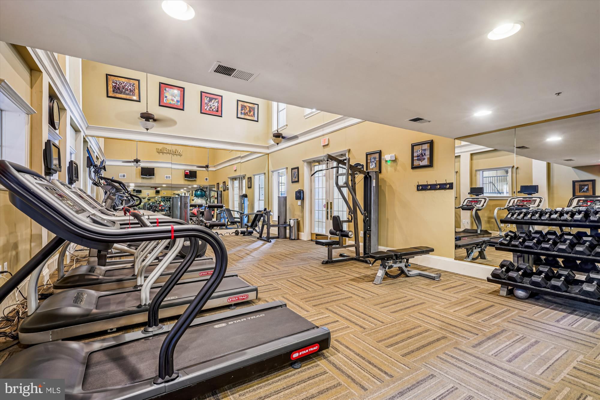 11750 Old Georgetown Road, Unit 2313 Rockville, MD 20852 - Photo 36 of 59 a view of a room with gym equipment