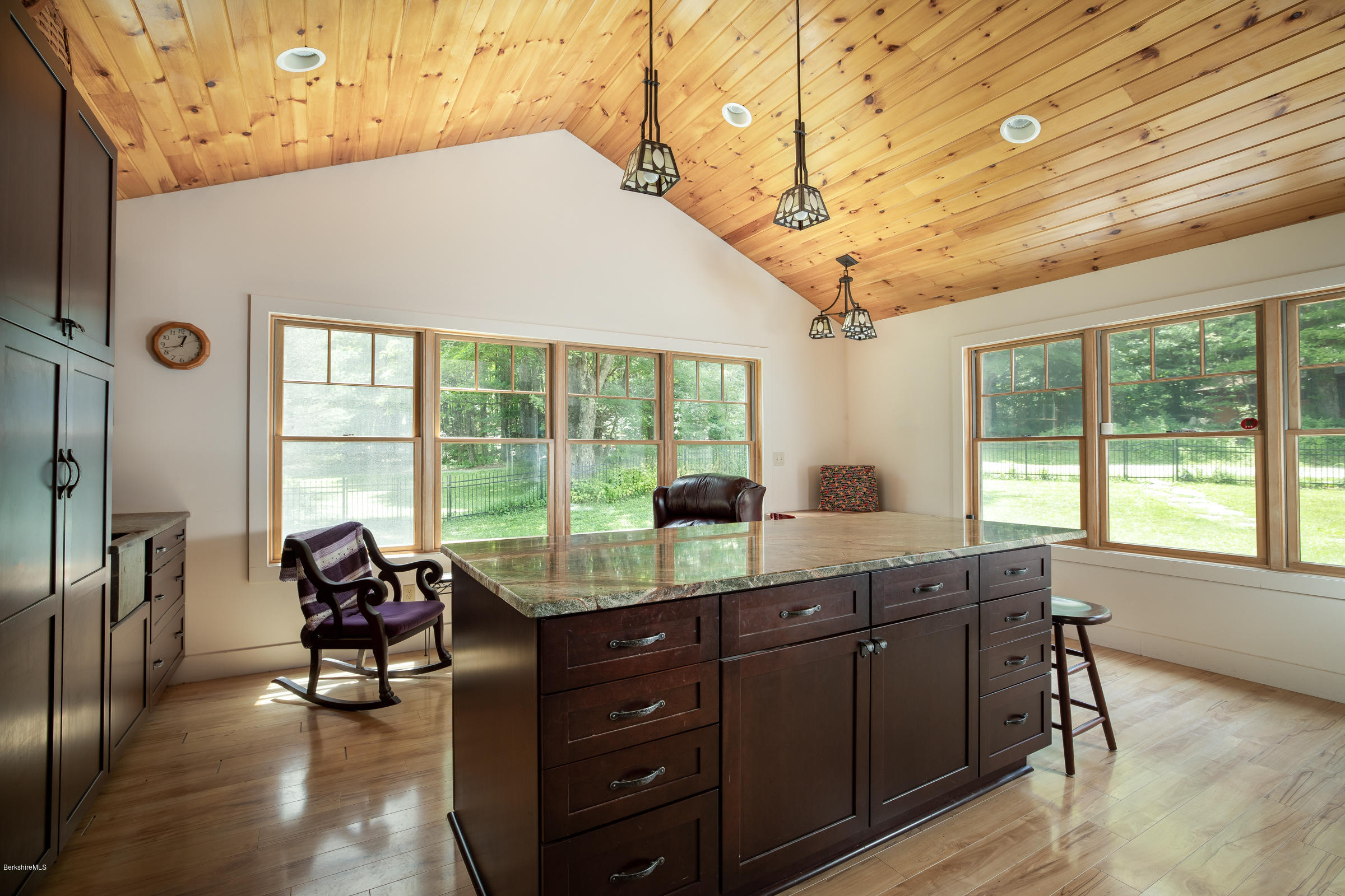 215 Gibbs Road Otis, MA 01253 - Photo 8 of 26 Vaulted Ceiling