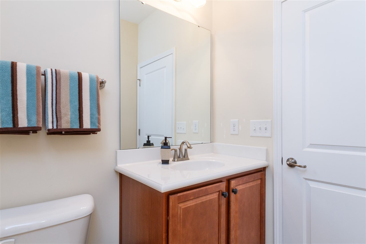 1305 Rodessa Run Raleigh, NC 27607 - Photo 5 of 25 Full bath next to the downstairs bedroom creates a private space, could be used as a guest suite or home office. Bathroom