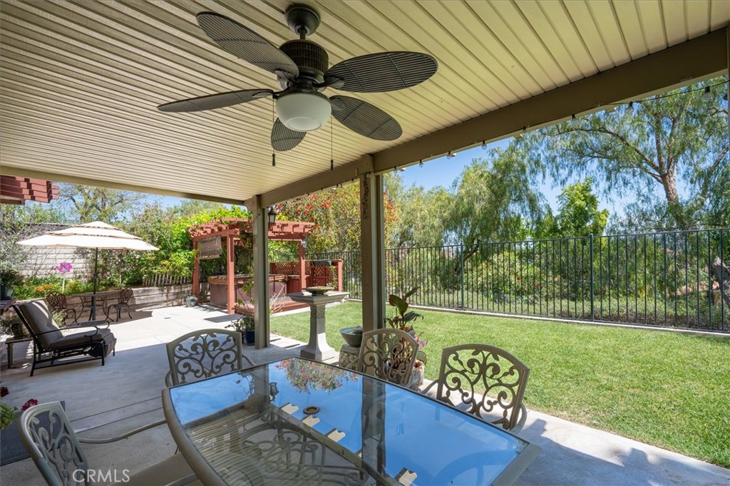 25808 Barnett Lane Stevenson Ranch, CA 91381 - Photo 31 of 38 a outdoor living space with furniture and garden view