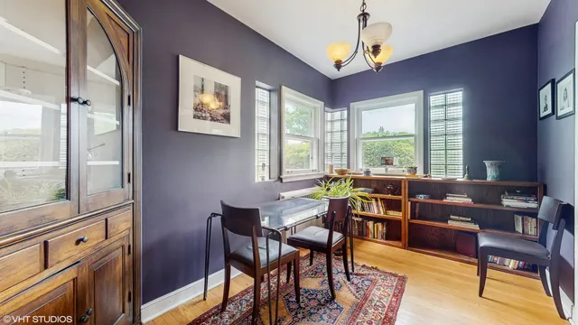 a view of a livingroom with furniture window and outside view