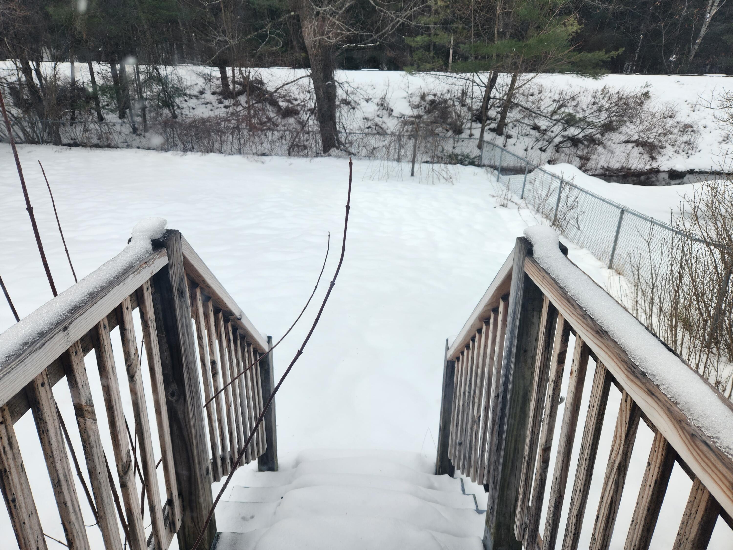 150 High Street Paris, ME 04281 - Photo 6 of 24 back steps to fenced area