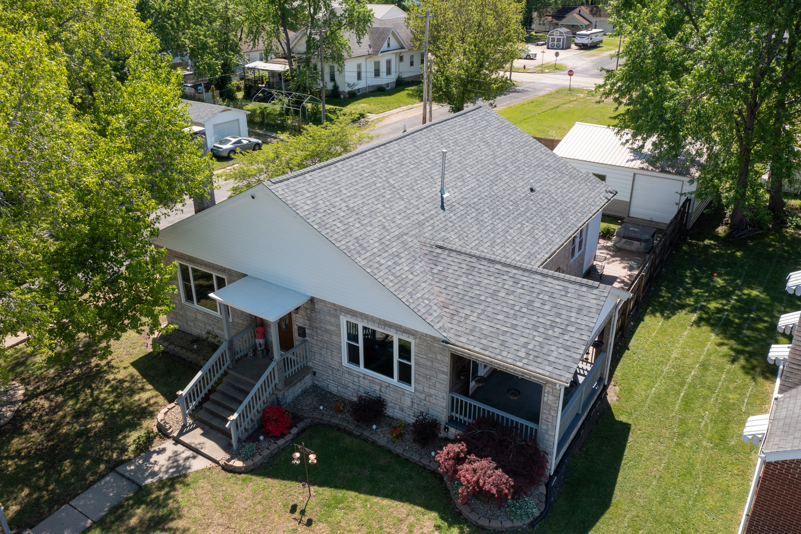 433 East Main Street Salem, IL 62881 - Photo 47 of 48 an aerial view of a house