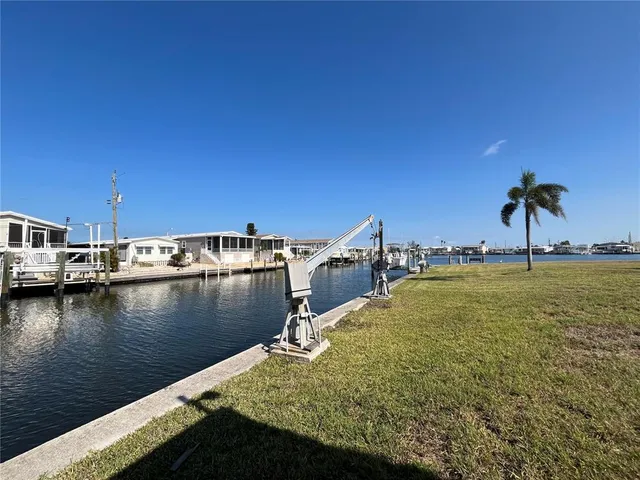 a view of a water pond