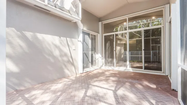 a view of front door