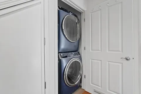 a table with a vase of flowers on it