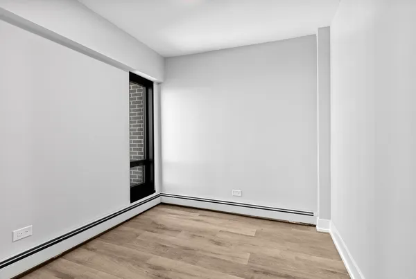 wooden floor in an empty room