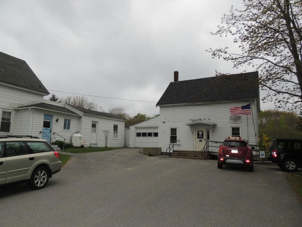 19 Eggemoggin Road Little Deer Isle, ME 04650 - Photo 22 of 24 Paved driveway and attached building...