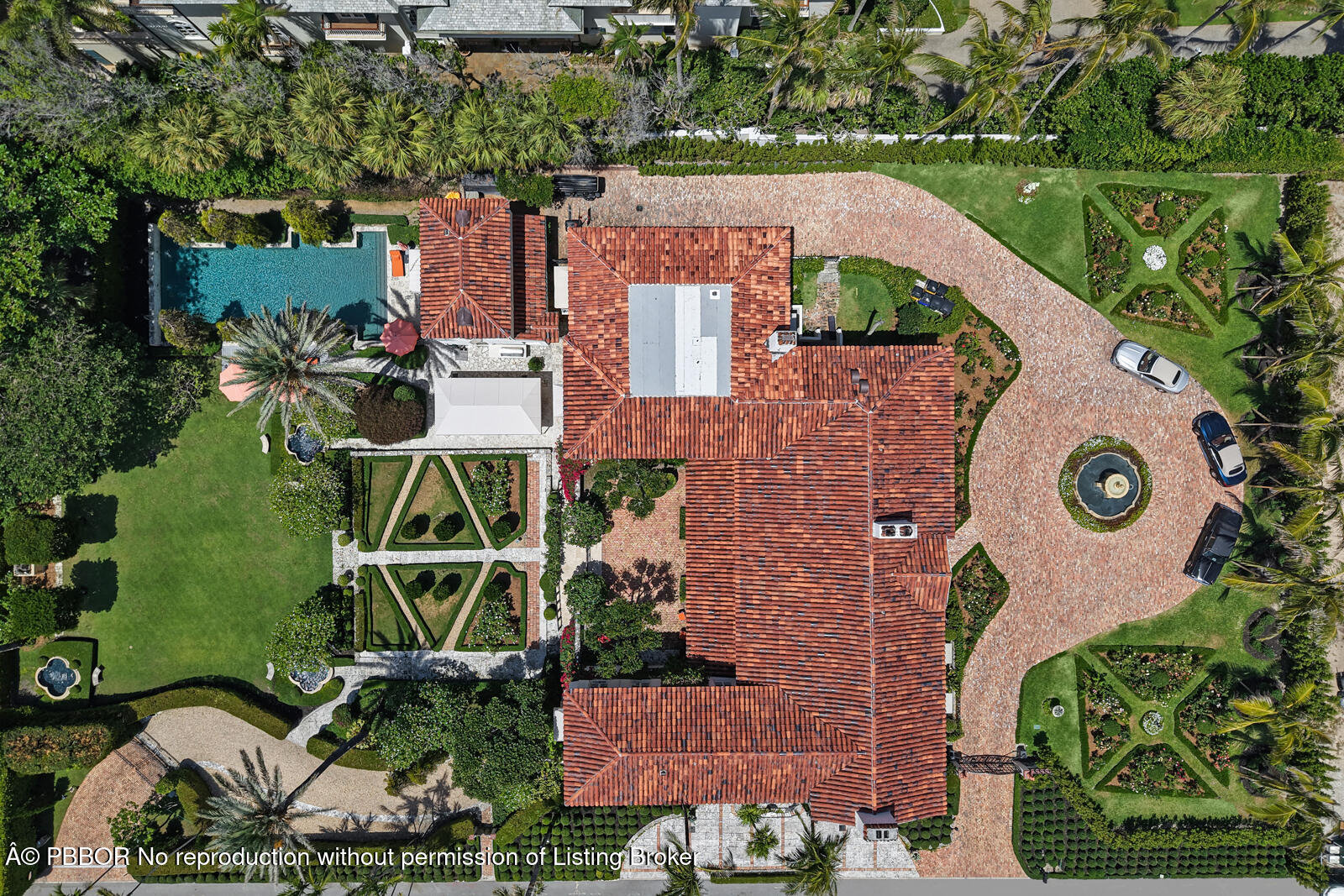111 Via Del Lago Palm Beach, FL 33480 - Photo 3 of 72 an aerial view of a house with garden space and street view