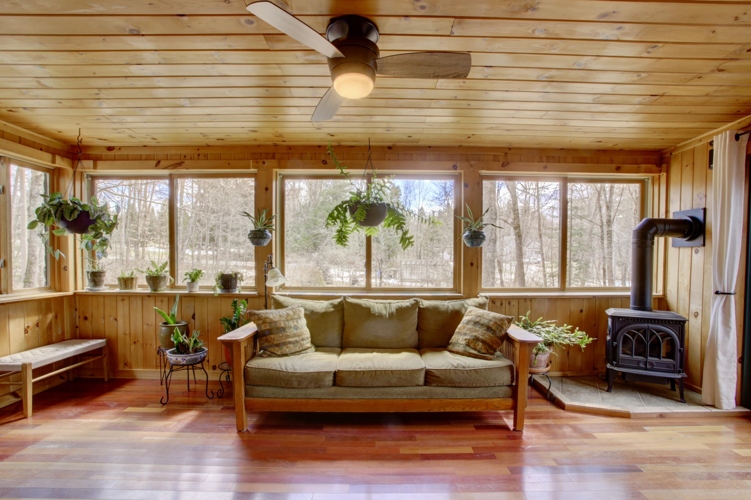 47 Winslow Road Gorham, ME 04038 - Photo 6 of 50 Jotul Gas Stove and Sunlight!
