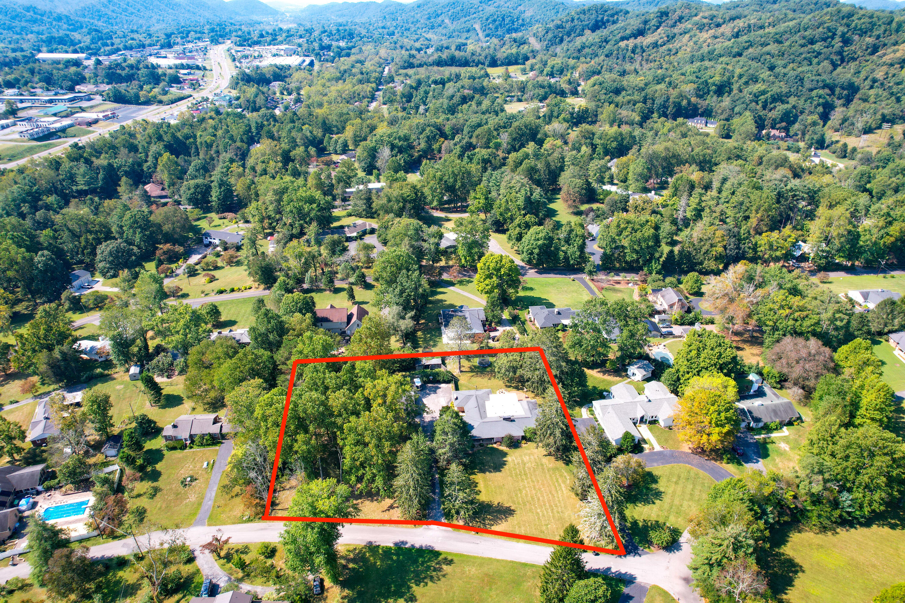 105 Mimosa Road Bristol, TN 37620 - Photo 3 of 114 Mimosa Drone-7 copy