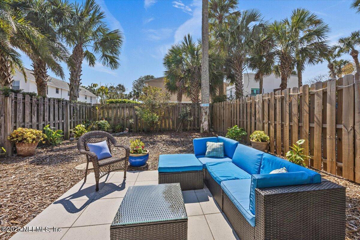 314 8th Street, Unit A Atlantic Beach, FL 32233 - Photo 22 of 31 23-Patio