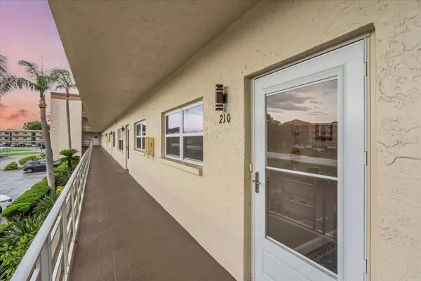 a view of balcony and living room