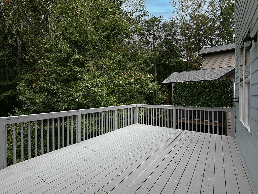 821 Tramore Road Acworth, GA 30102 - Photo 18 of 36 a view of wooden deck
