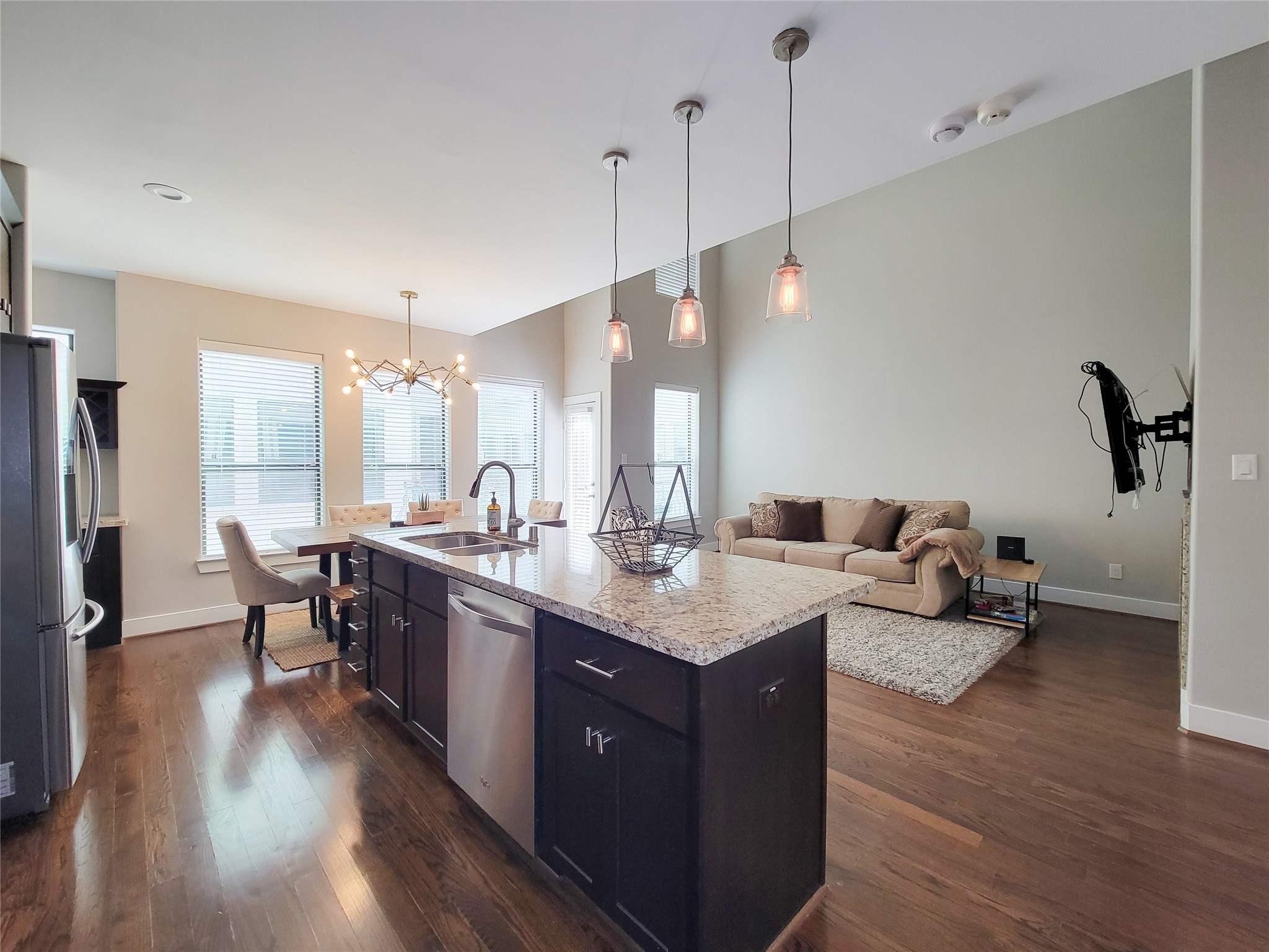 1424 Wilson Street Houston, TX 77019 - Photo 14 of 47 a kitchen with a sink a counter space and appliances