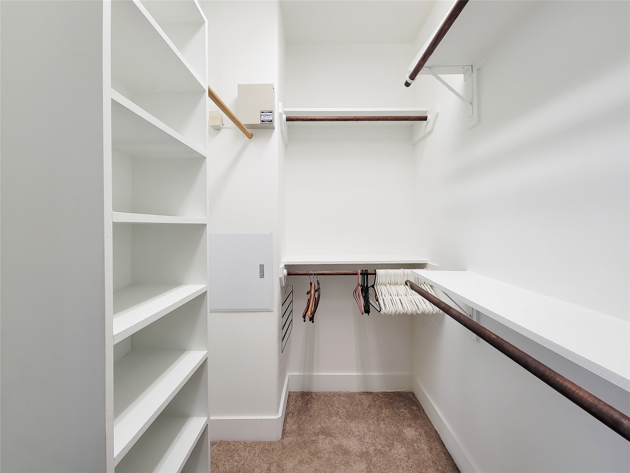 1424 Wilson Street Houston, TX 77019 - Photo 39 of 47 a view of an empty walk in closet