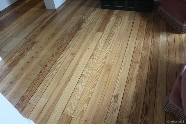 a view of wooden floor