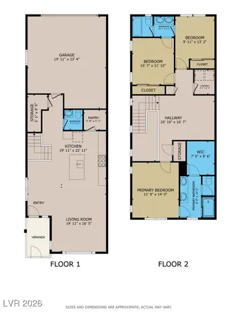 $3,200 | 1153 Notch Peak Street, Unit 103, Las Vegas, NV 89135