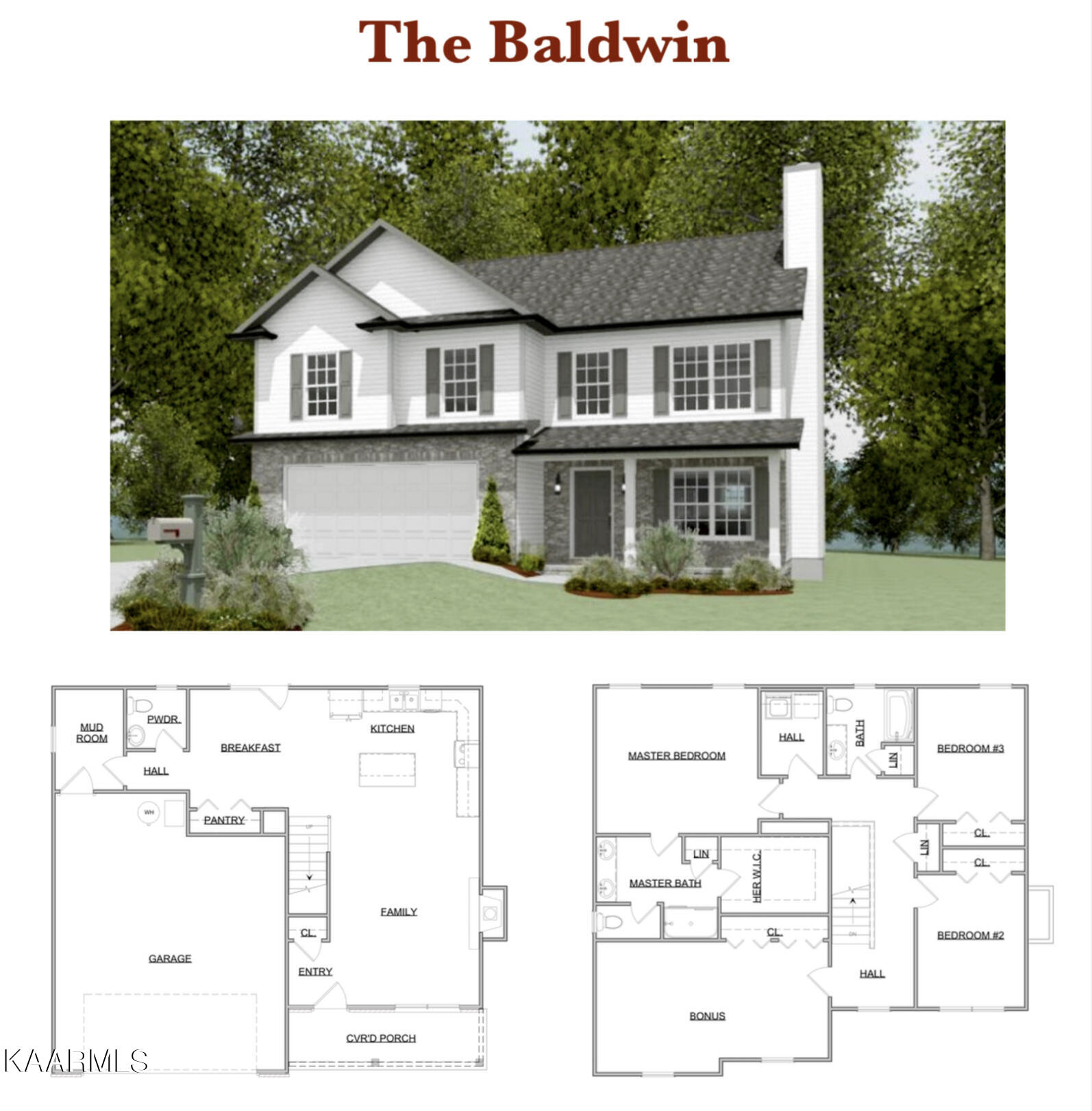 7608 Honey Oaks Road Corryton, TN 37721 - Photo 2 of 3 The Baldwin