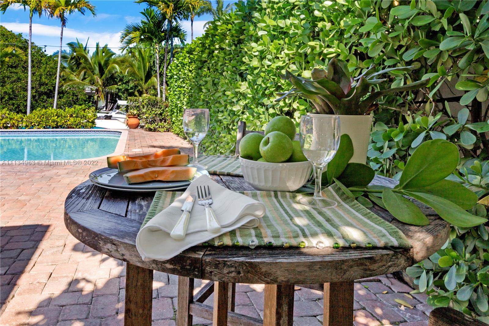 1777 Daytonia Road Miami Beach, FL 33141 - Photo 18 of 36 a view of a chairs and table in the patio
