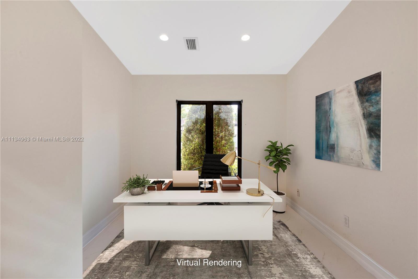 1777 Daytonia Road Miami Beach, FL 33141 - Photo 20 of 36 a bathroom with a sink and a mirror