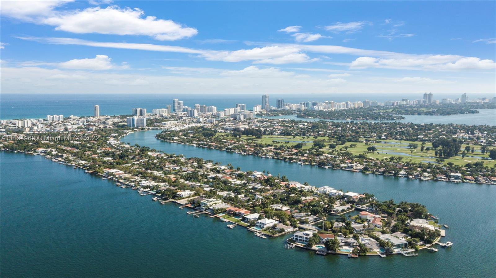 1777 Daytonia Road Miami Beach, FL 33141 - Photo 35 of 36 a view of a lake with a city