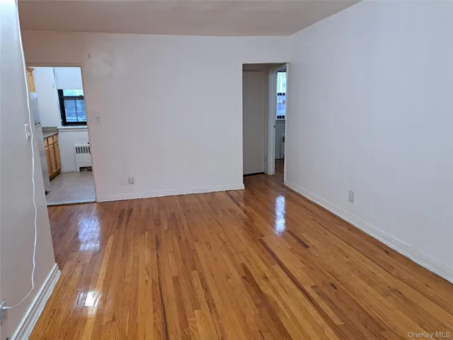 wooden floor in a room