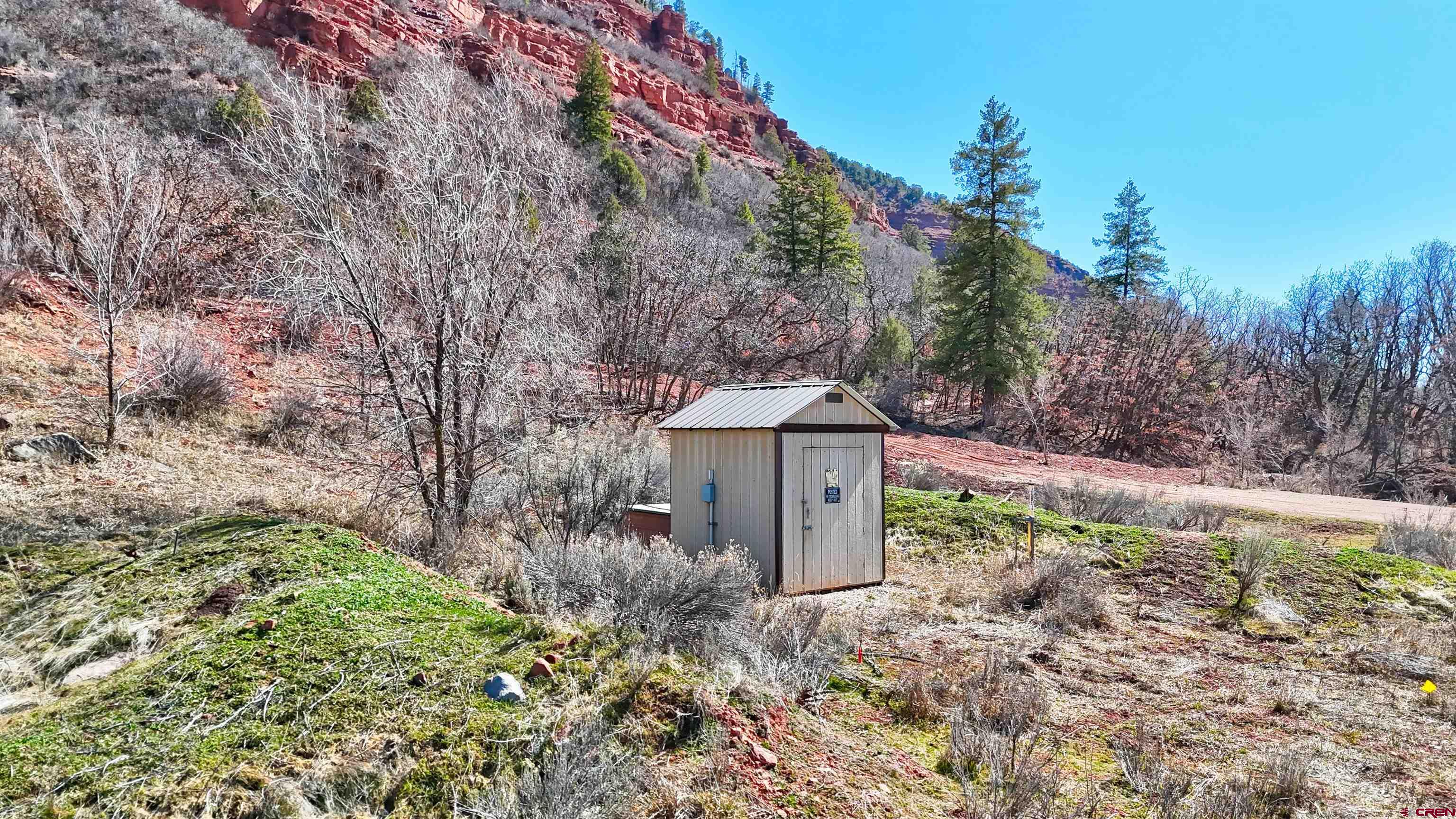 4228 County Road 250 Durango, CO 81301 - Photo 17 of 17 a backyard of a house with lots of green space