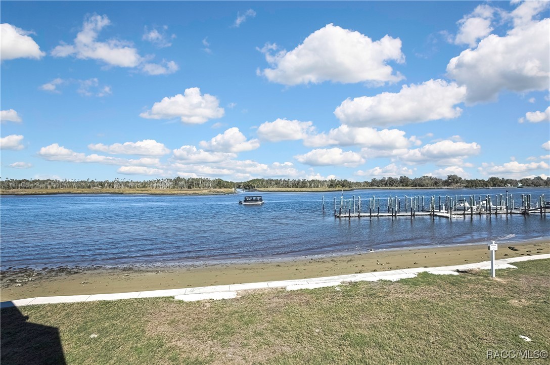 2855 North Rivers Edge Boulevard, Unit 213 Crystal River, FL 34429 - Photo 60 of 62 a view of a swimming pool with an ocean view