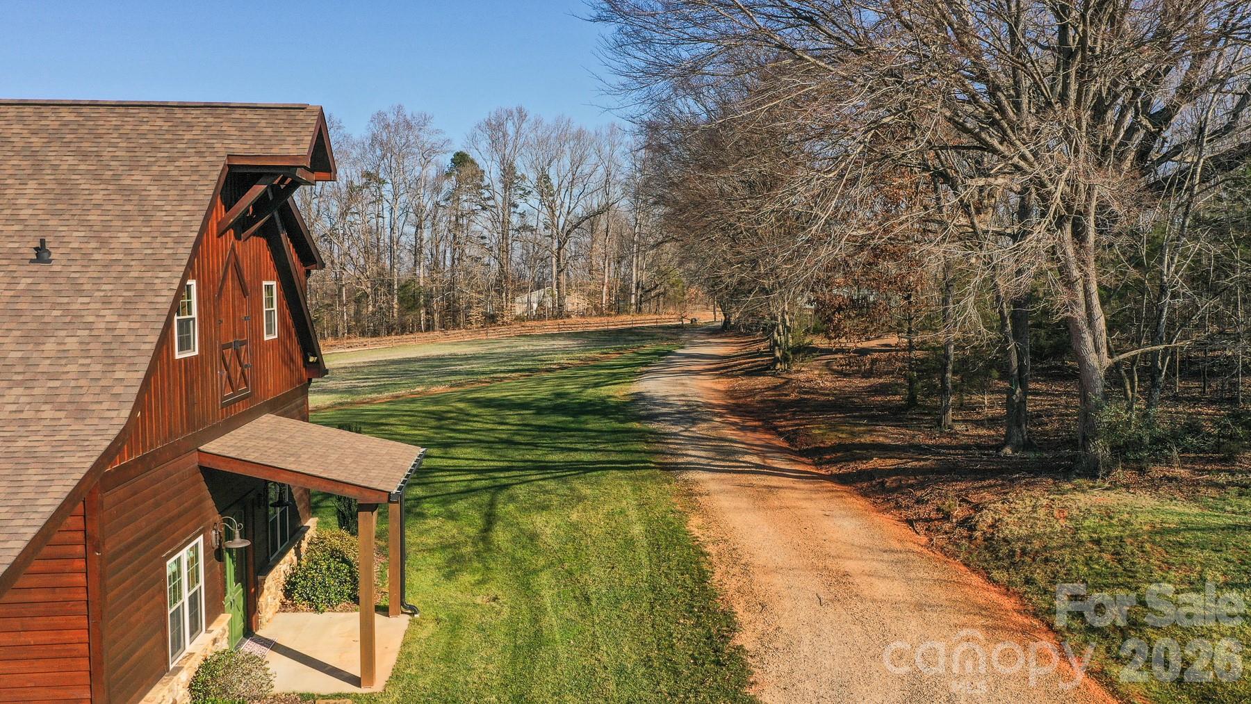 530 Upright Road Mount Ulla, NC 28125 - Photo 33 of 48 a view of a swimming pool with an outdoor space and seating area