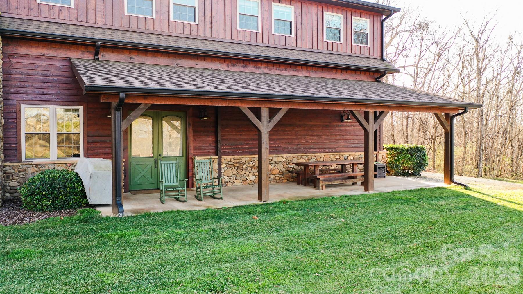 530 Upright Road Mount Ulla, NC 28125 - Photo 36 of 48 a view of a house with a yard porch and sitting area