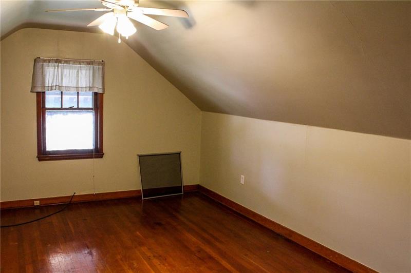 1220 Ridge Road Ambridge, PA 15003 - Photo 14 of 22 Third bedroom upstairs has a large room connected to it which would make a great walk-in closet or office space.