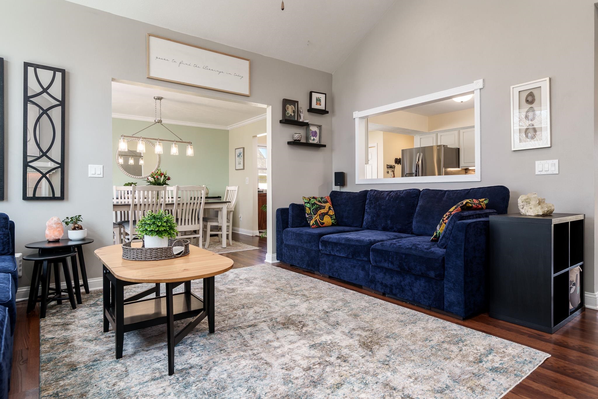 651 Genoa Street Cherry Valley, IL 61016 - Photo 26 of 70 a living room with furniture and a dining table