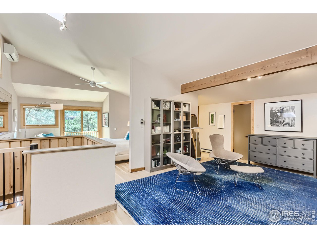 156 Betasso Road Boulder, CO 80302 - Photo 17 of 38 a living room with furniture and wooden floor