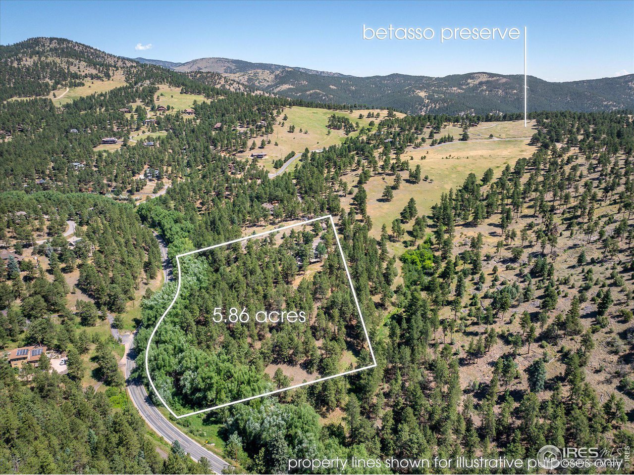 156 Betasso Road Boulder, CO 80302 - Photo 29 of 38 a view of a mountain with a lake