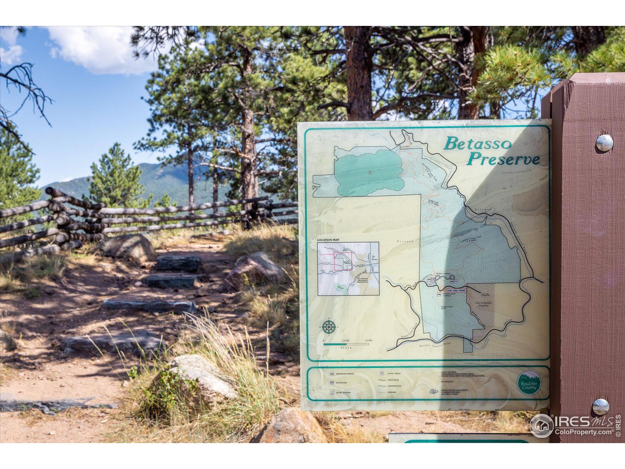 156 Betasso Road Boulder, CO 80302 - Photo 33 of 38 a bird view of a house