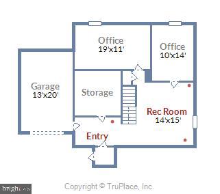 9340 Reach Road Potomac, MD 20854 - Photo 43 of 43 Lower Level Floor Plan