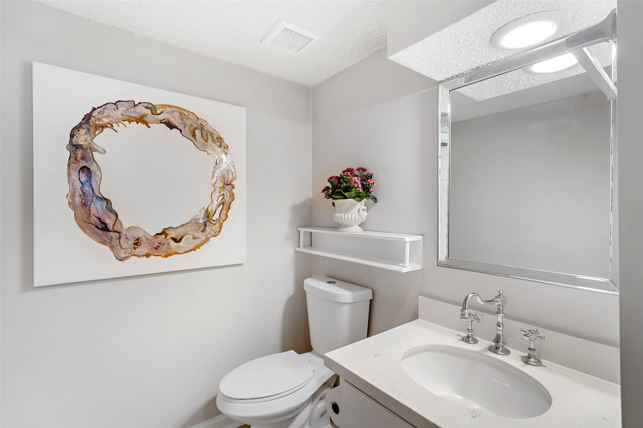 12800 Briar Forest Drive, Unit 48 Houston, TX 77077 - Photo 25 of 36 a bathroom with a toilet and a sink