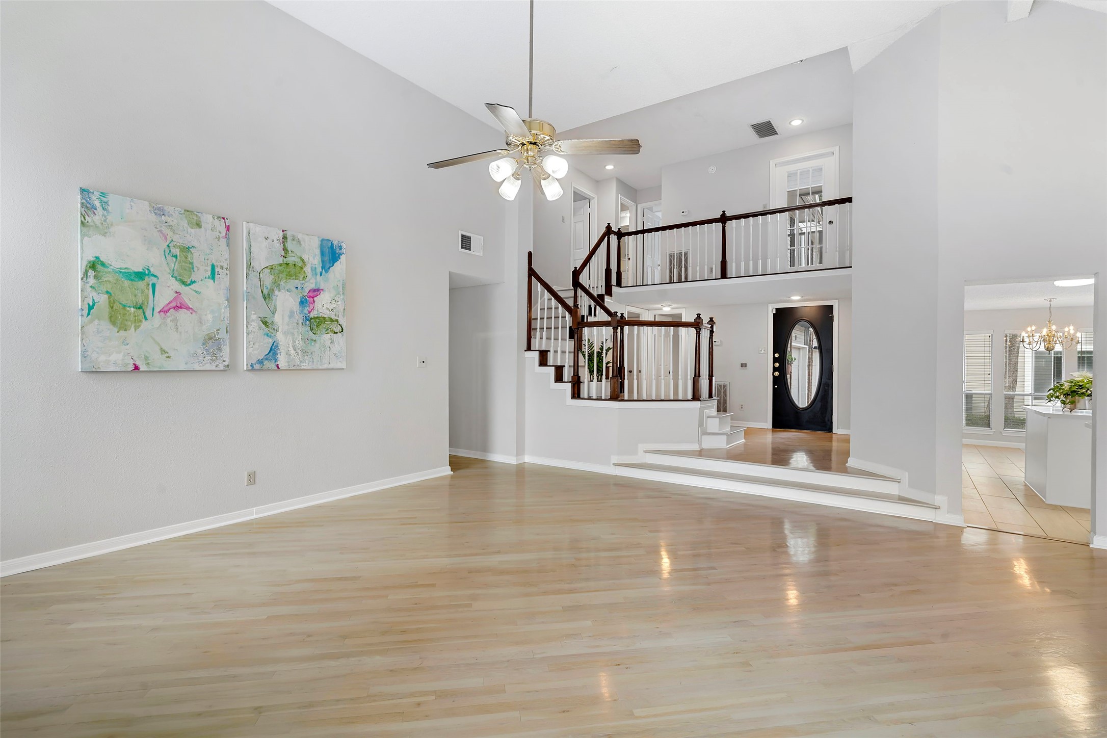 12800 Briar Forest Drive, Unit 48 Houston, TX 77077 - Photo 5 of 36 a view of an entryway with wooden floor