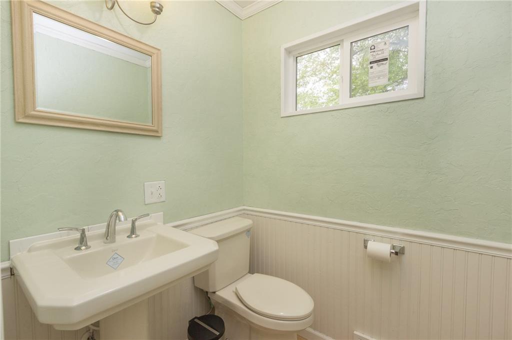 1153 Pentland Avenue Rochester, PA 15074 - Photo 9 of 23 New half bath added on first floor off the kitchen & entry area