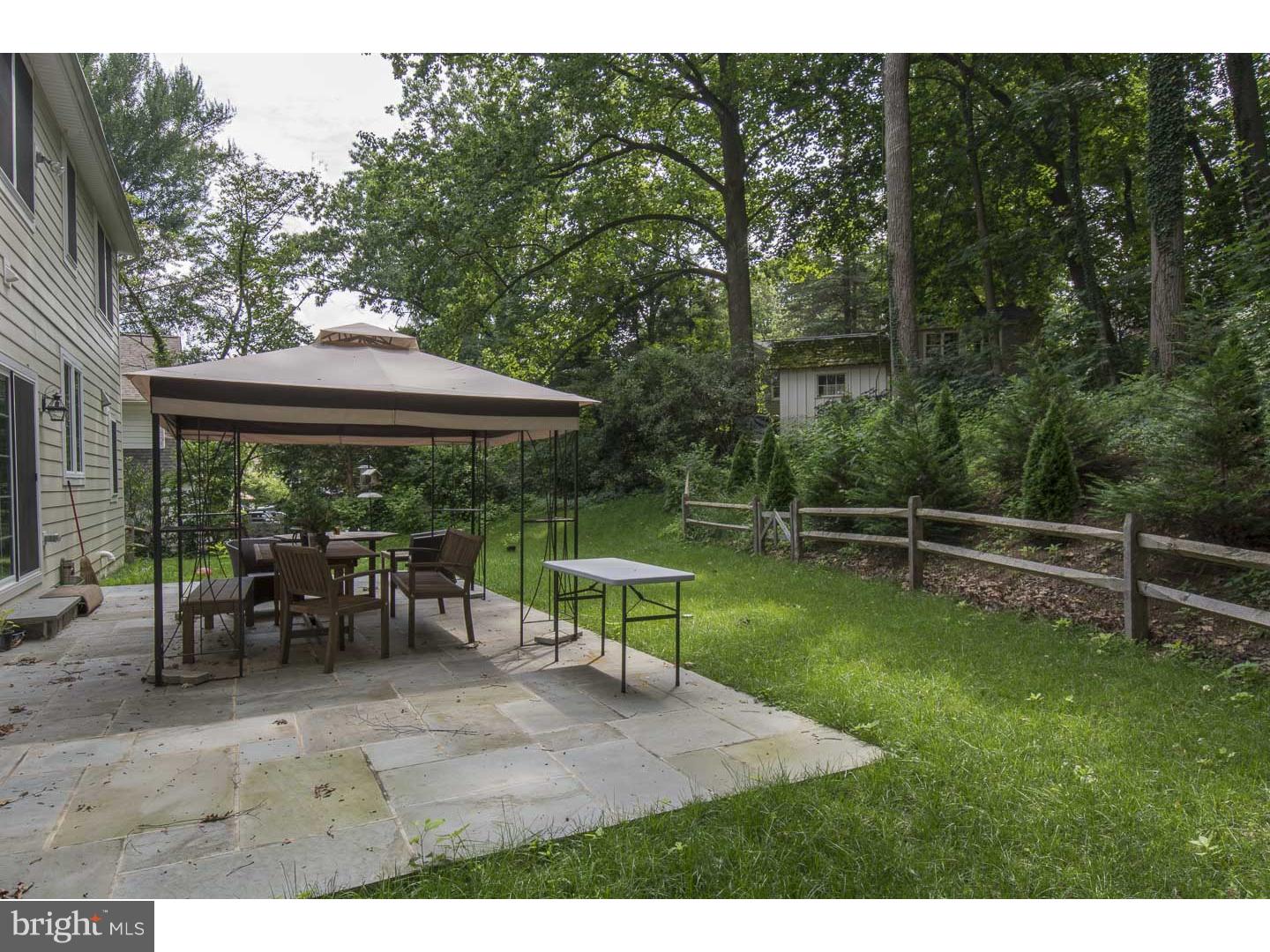 427 Iven Avenue Wayne, PA 19087 - Photo 23 of 24 a view of park with seating area and trees in the background