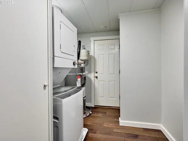 a room with storage and utility