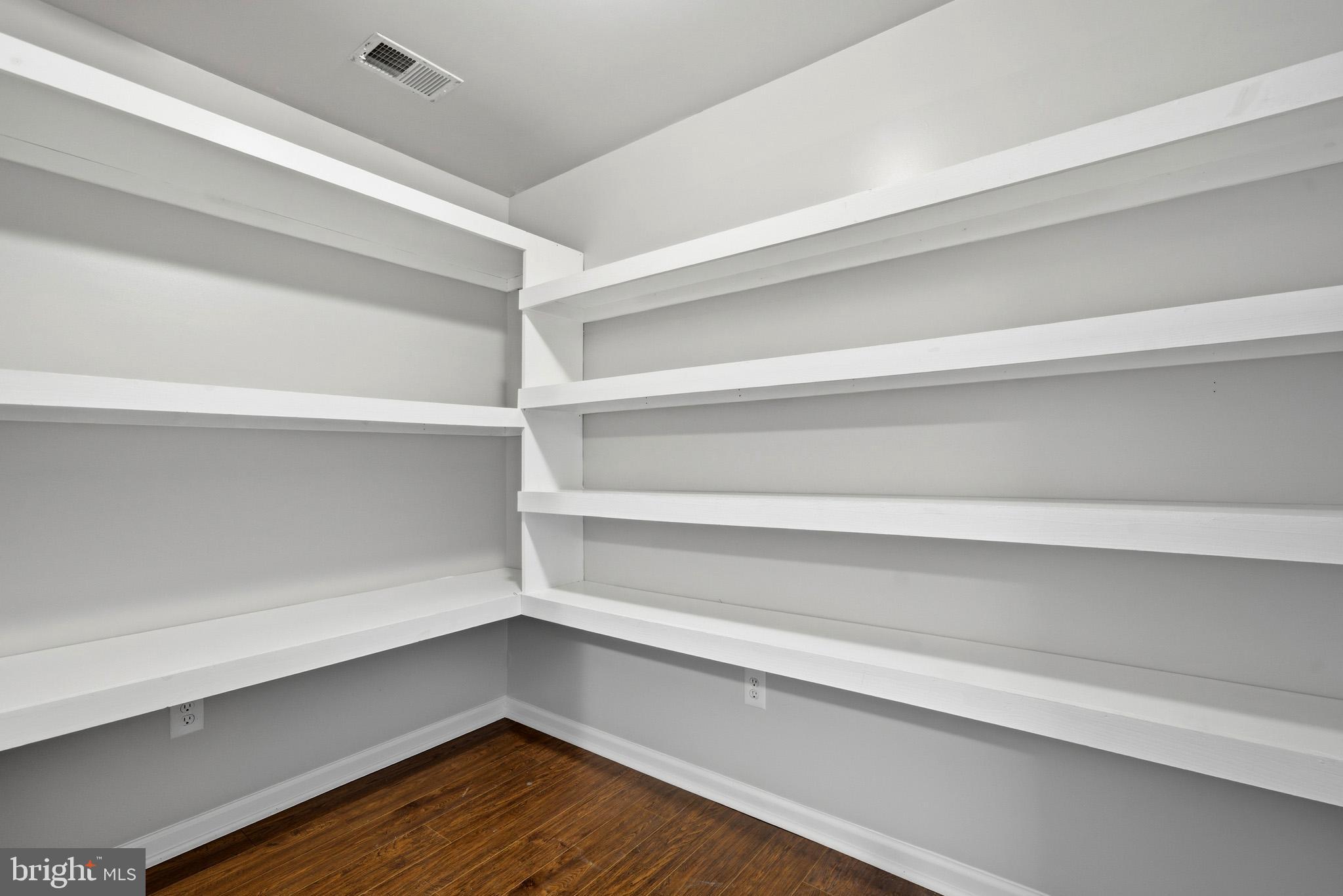 22343 Newtowne Neck Road Leonardtown, MD 20650 - Photo 7 of 40 a view of walk in closet with empty racks